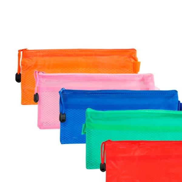 LAPICERA TELA VERTICAL 23X11X6.5 3CIERRE VCOL. COBRA E.50